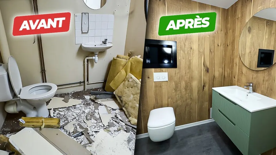 Miniature de la vidéo Make in France : Un WC métamorphosé avec une fixation extrême