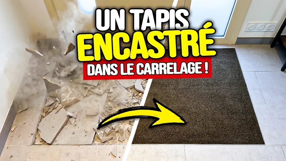 Miniature de la vidéo Make in France : J'encastre un tapis dans le carrelage